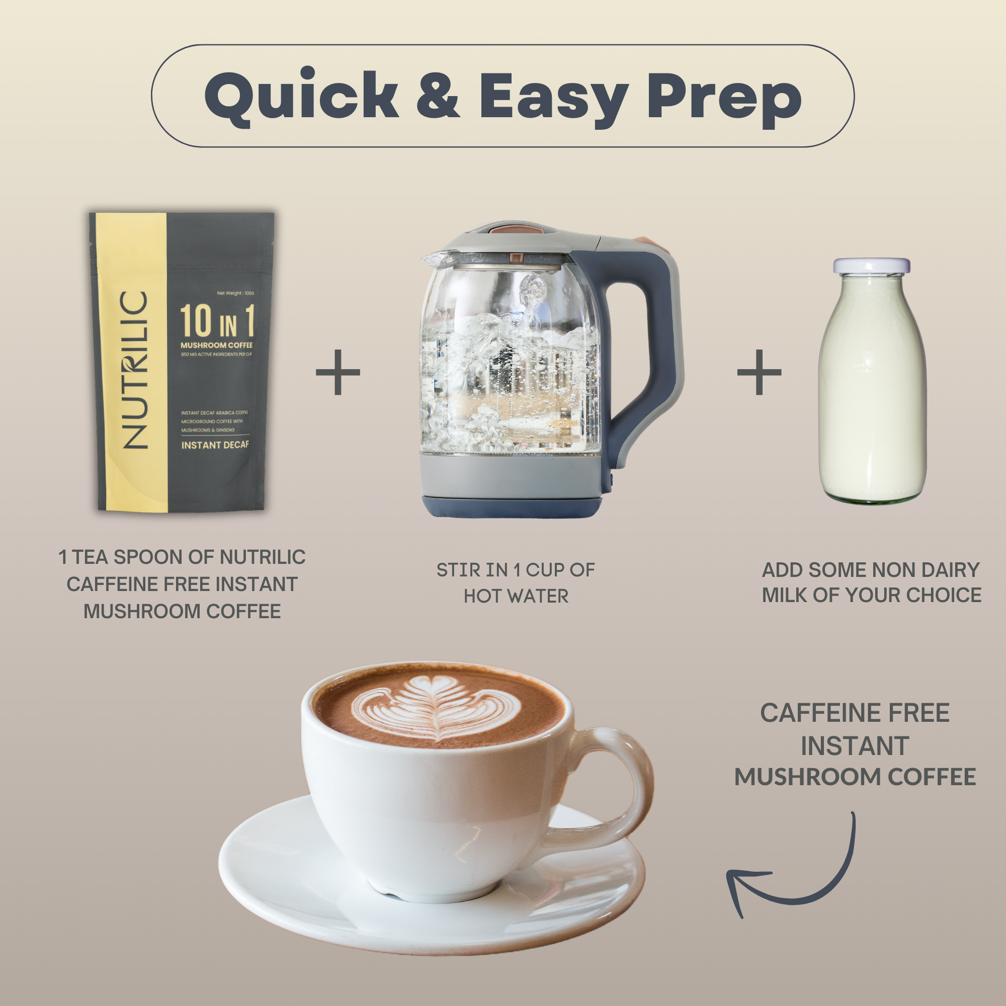10 MUSHROOM COFFEE-Decaf